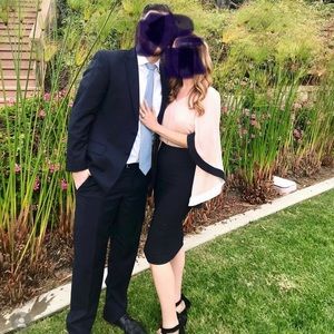 BCBG Max Azria cape blouse